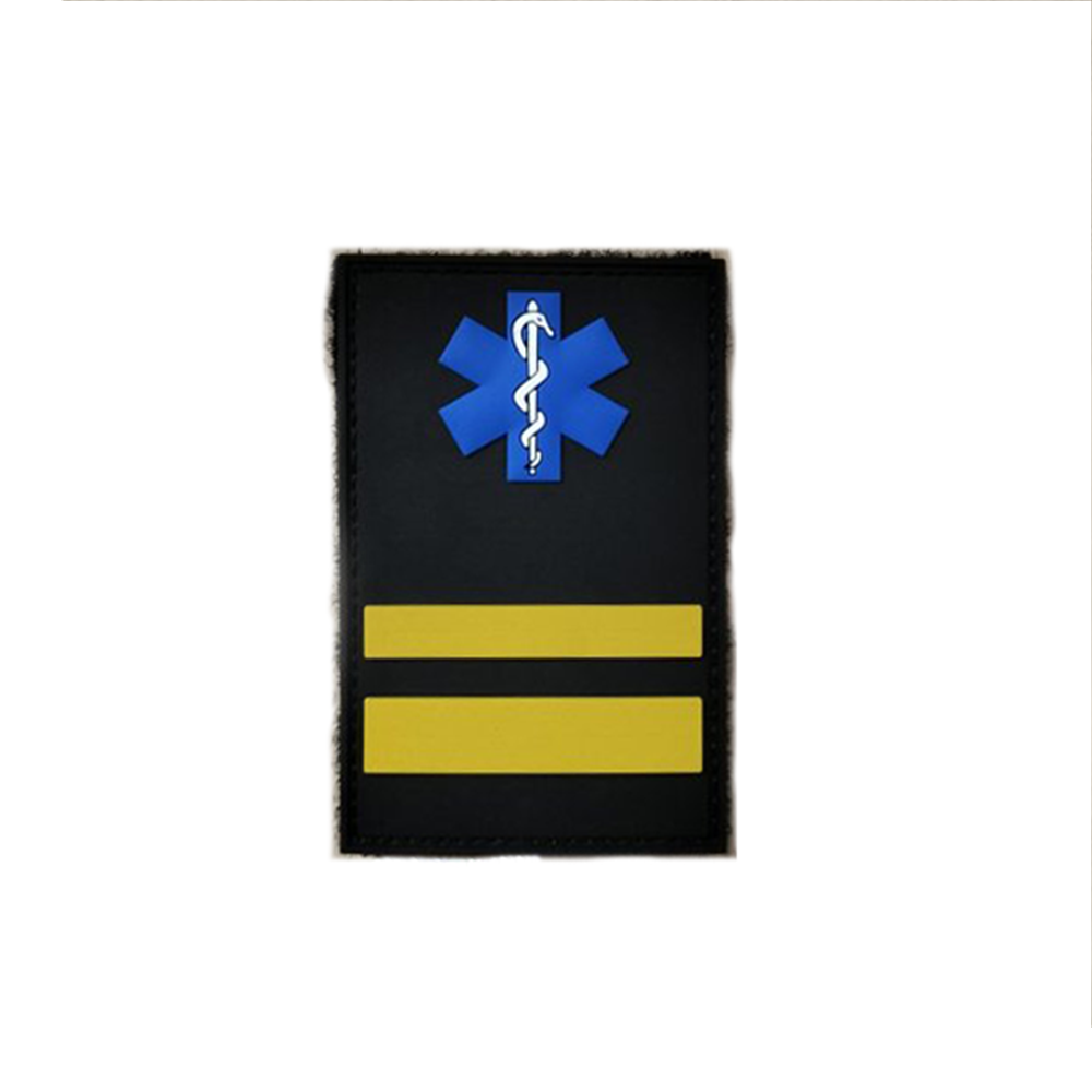 VULCANIZED MOTTO CHIEF WITH STAR OF LIFE